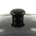 Caçarola Ceraflame Alta Duo 24cm 7 Litros - Preto - Imagem 3
