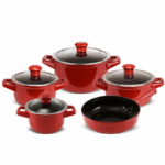 Jogo De Panelas De Cerâmica Ceraflame Duo (Smart) 5 peças - Pomodoro