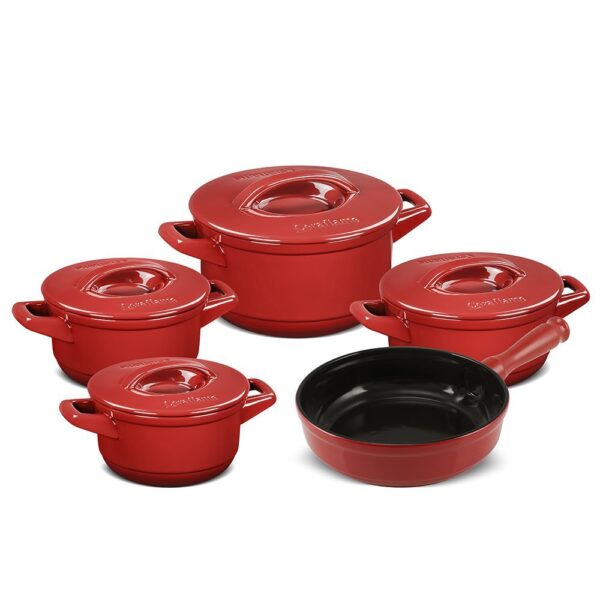 CONJUNTO DUO+ SMART 5 PCS - POMODORO