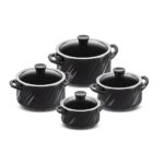 CONJUNTO TWIST 4 PCS - PRETO