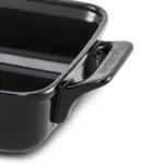 Assadeira Clear Ceraflame Retangular 25x22cm com Alça 2000ml - Preto - Imagem 2