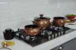 Jogo De Panelas De Cerâmica Ceraflame New Premiere (Joy) 5 peças - Cobre - Imagem 2